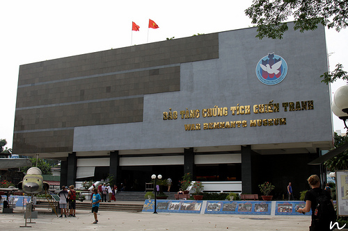 Le musée de la guerre à Saigon