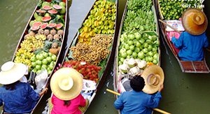 Marché flottant de Cai Be