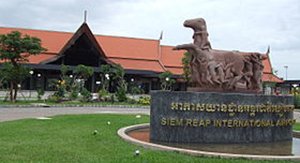 L'aéroport international de Siem Reap au CAmbodge