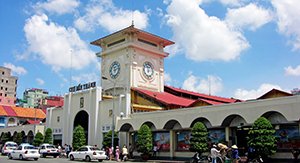 Le marché Ben Thanh à Saigon