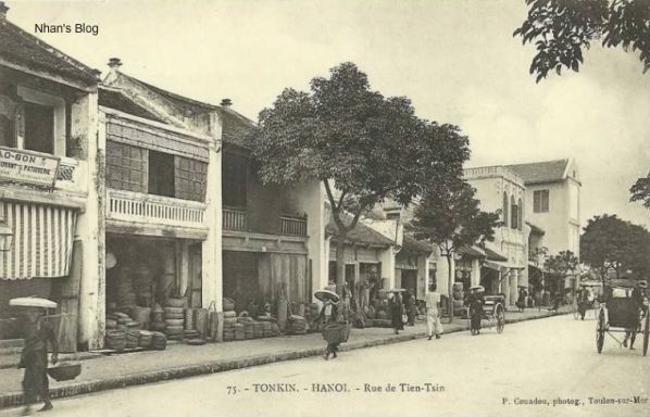 Rue de Tien-Tsin - 36 corporations de Hanoi