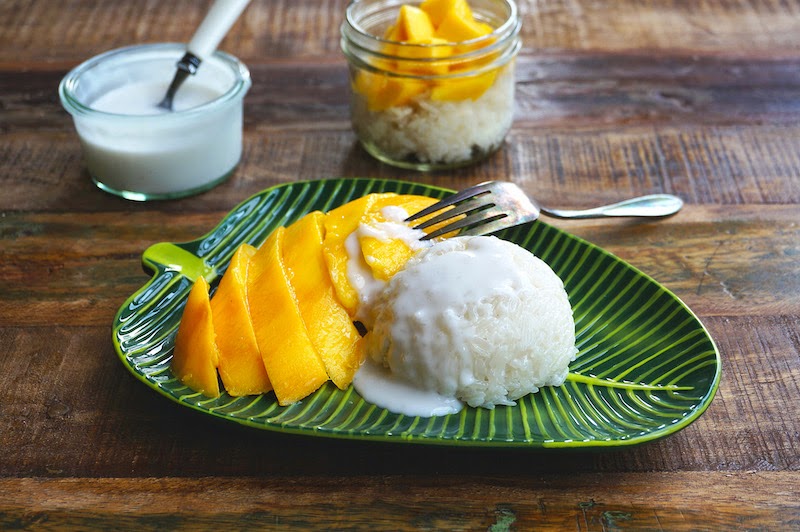  Le riz gluant à la mangue, Khao niao ma mouang